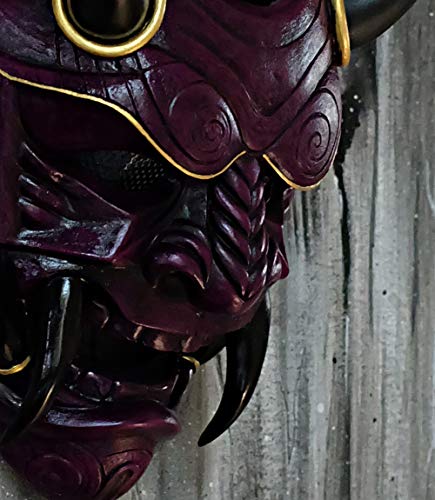 purple oni mask