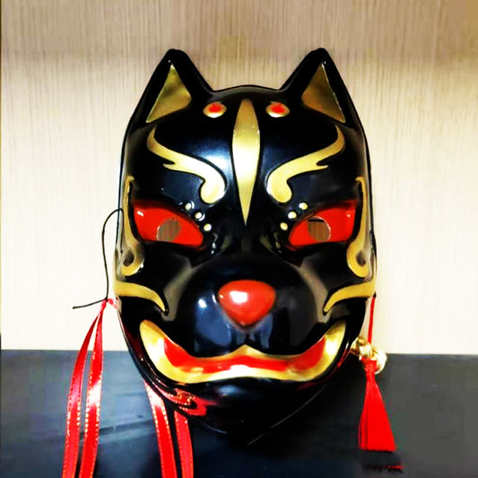 black angry mask