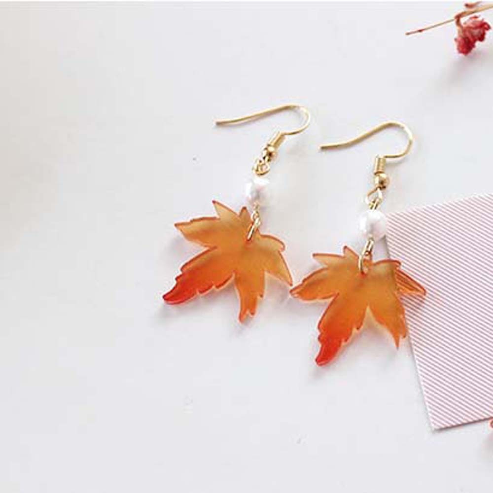 autumn leaves earrings