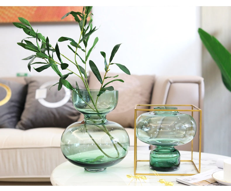 crystal clear vase