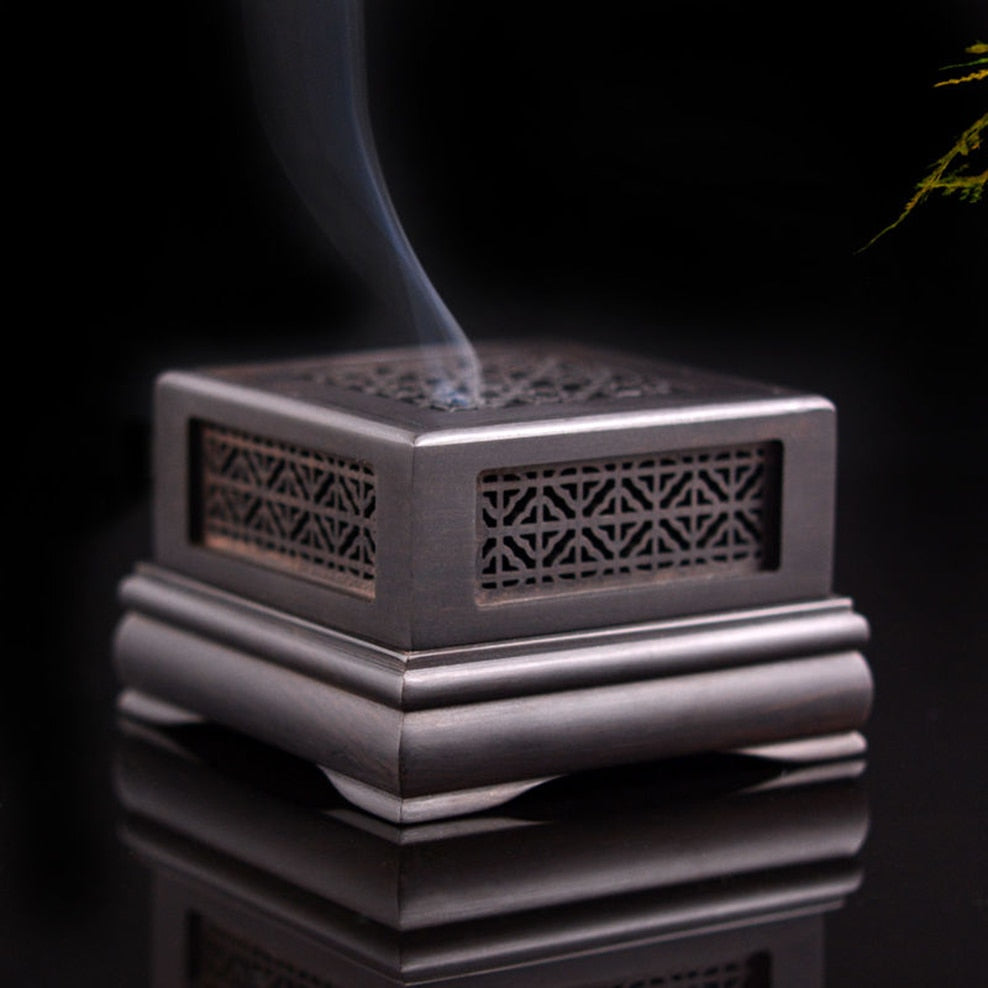 square incense burner