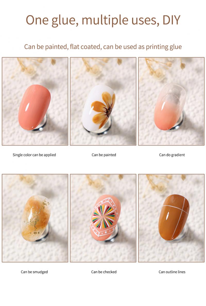 2 in 1 japanese nail glue