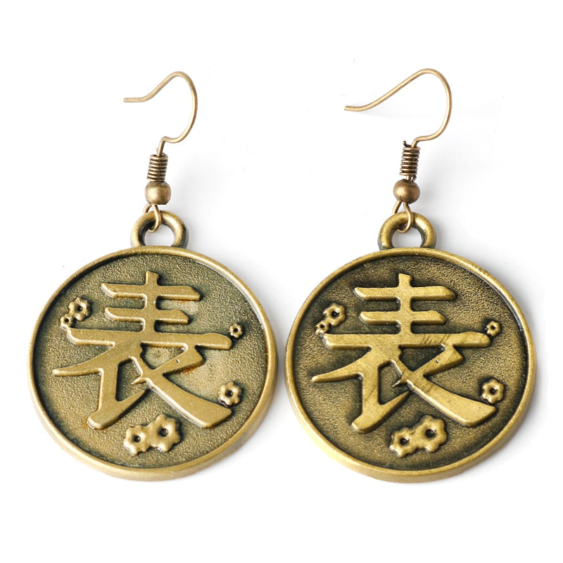 demon slayer earrings