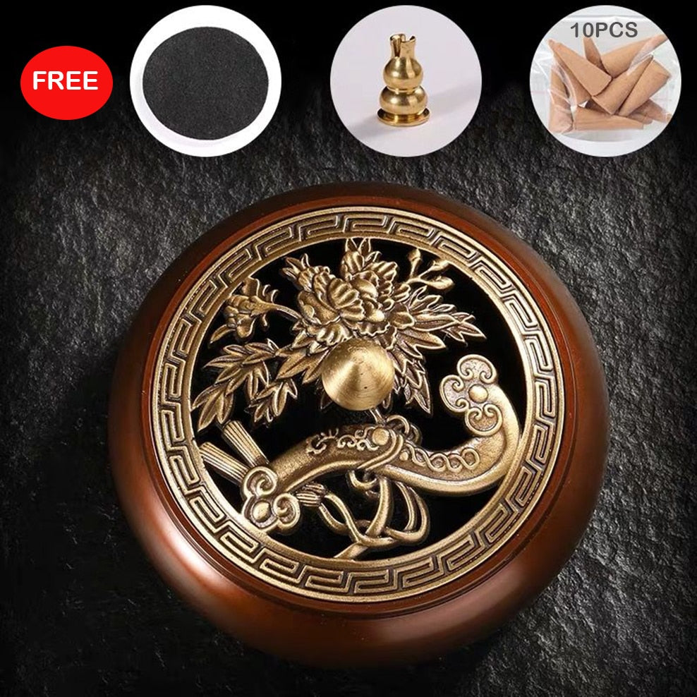 flat bottom incense burner