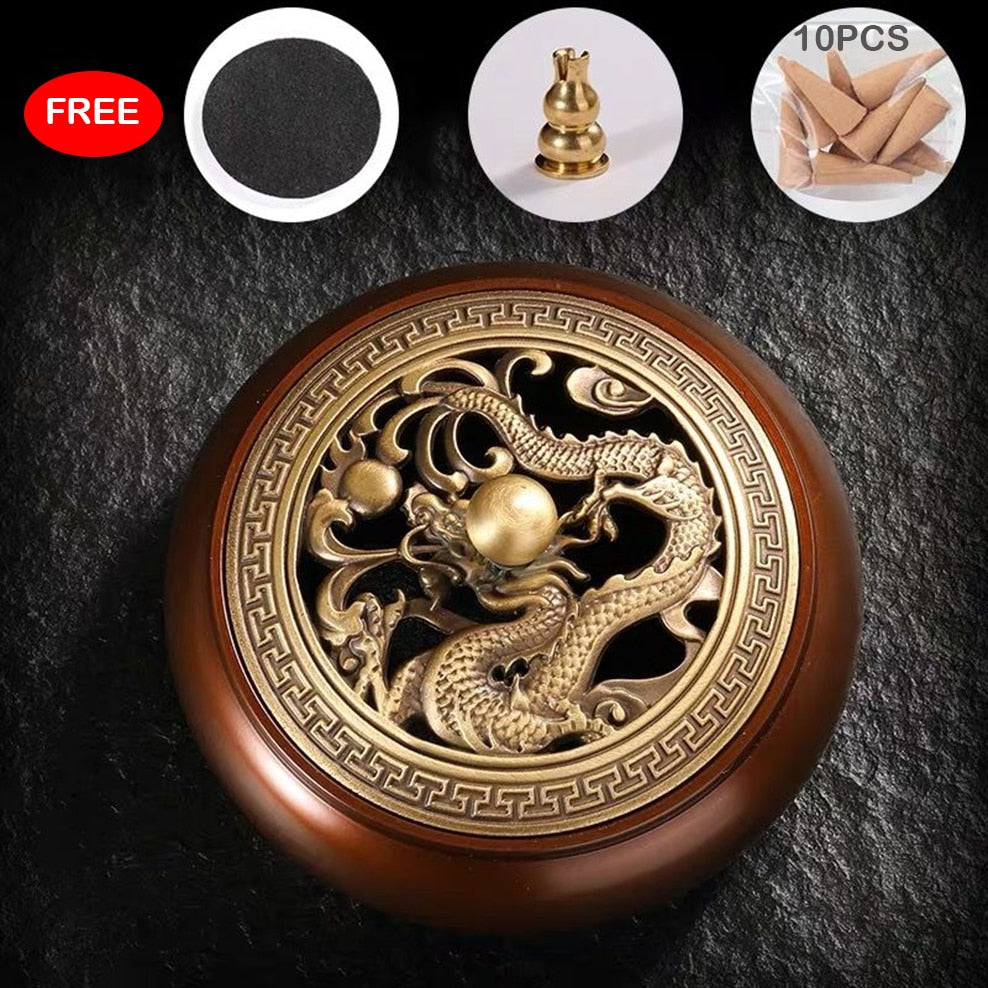 flat bottom incense burner