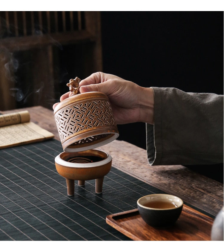 antique incense burner