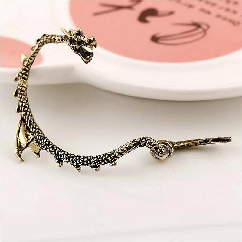 dragon japanese earrings
