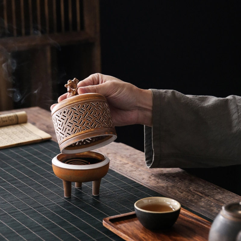 antique incense burner