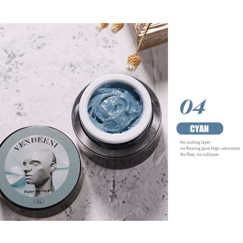 gypsum nail gel