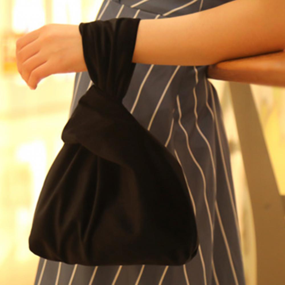 party wear velvet knot bag