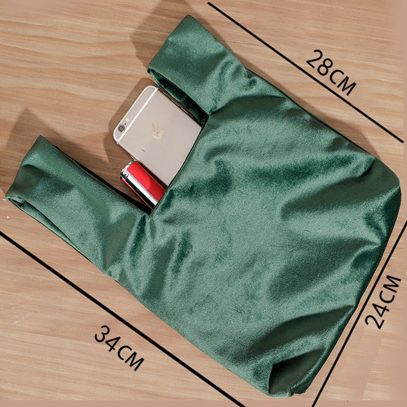 winter retro knot bag