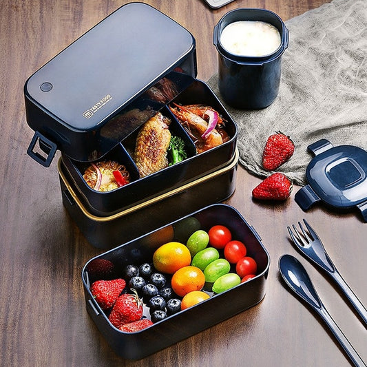 Double Layer Japanese Bento Box