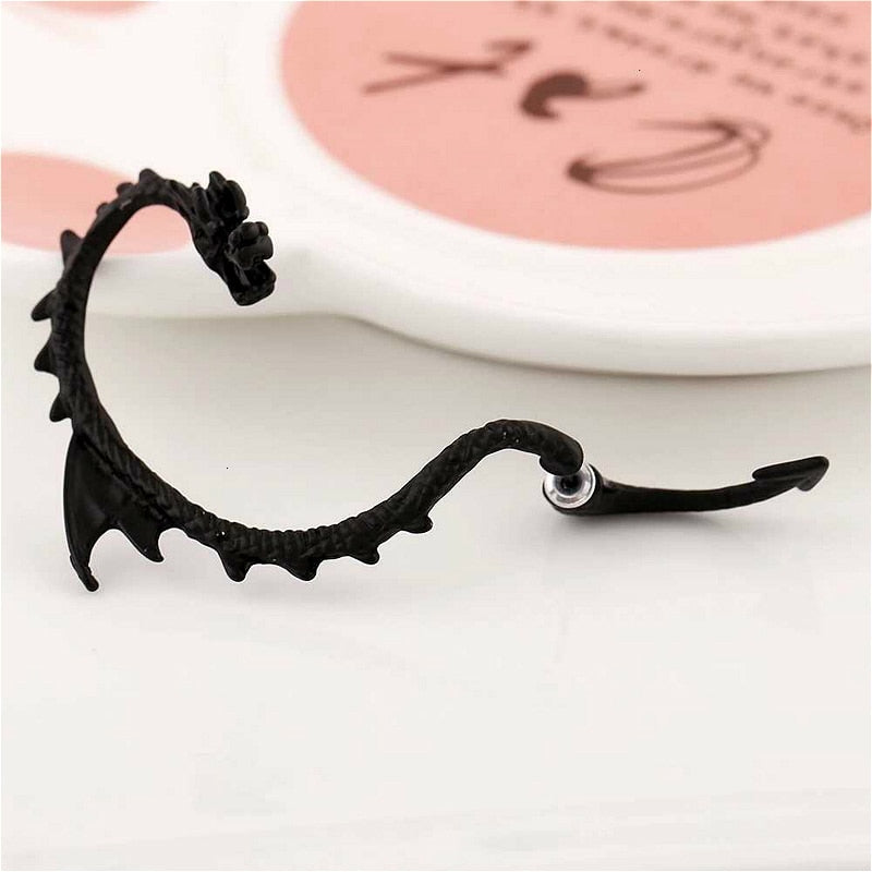 dragon japanese earrings