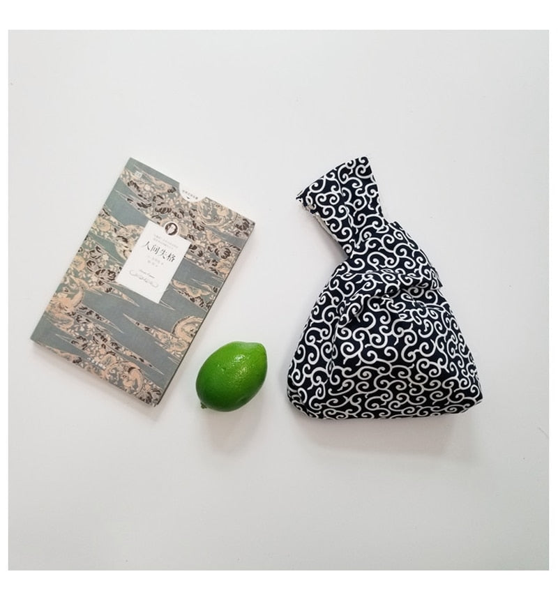 handle tote knot bag