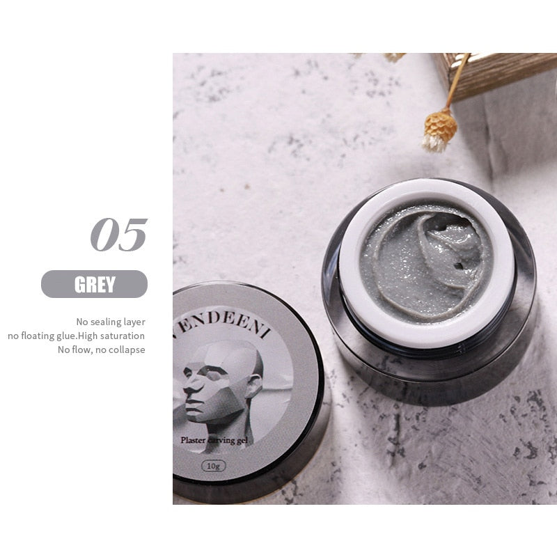 gypsum nail gel