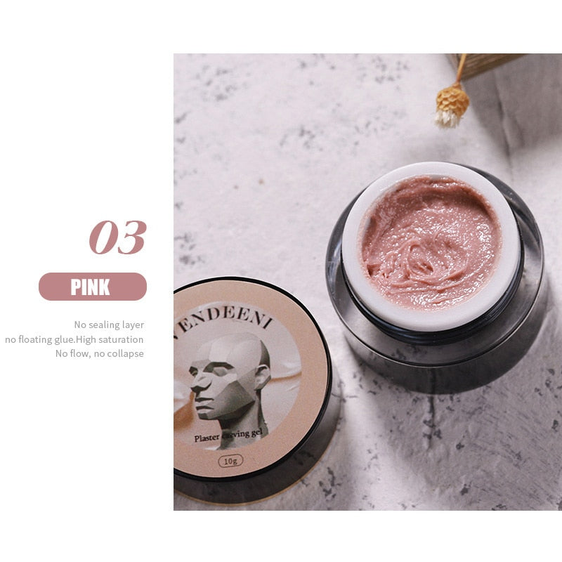 gypsum nail gel
