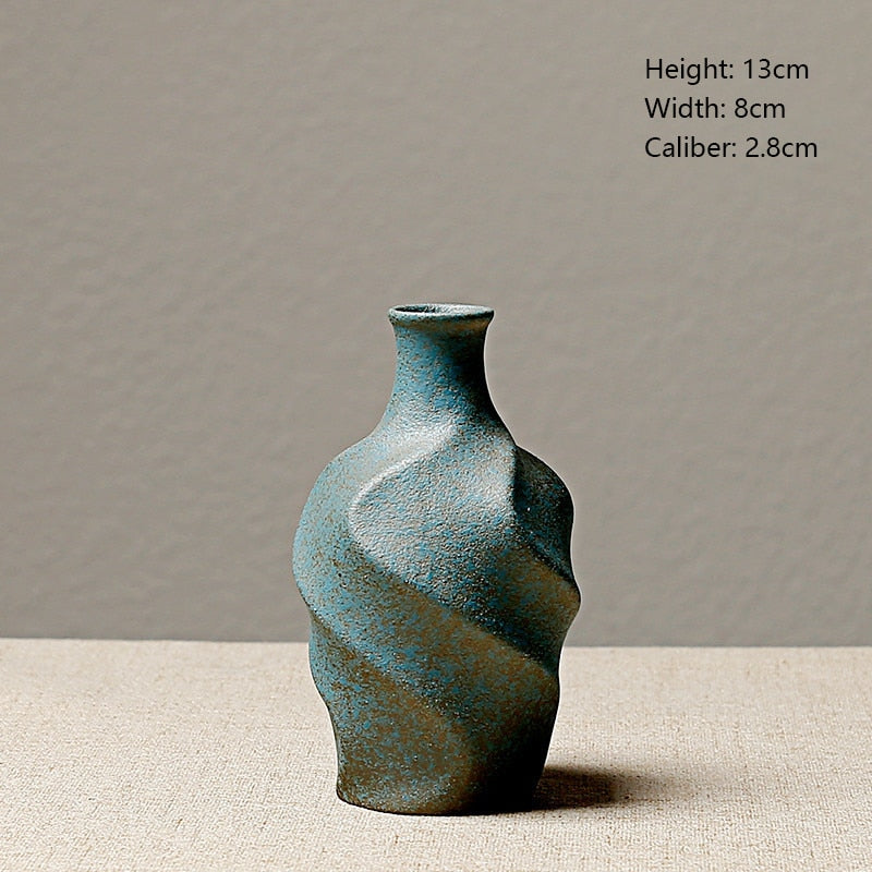 stoneware ceramic vase size