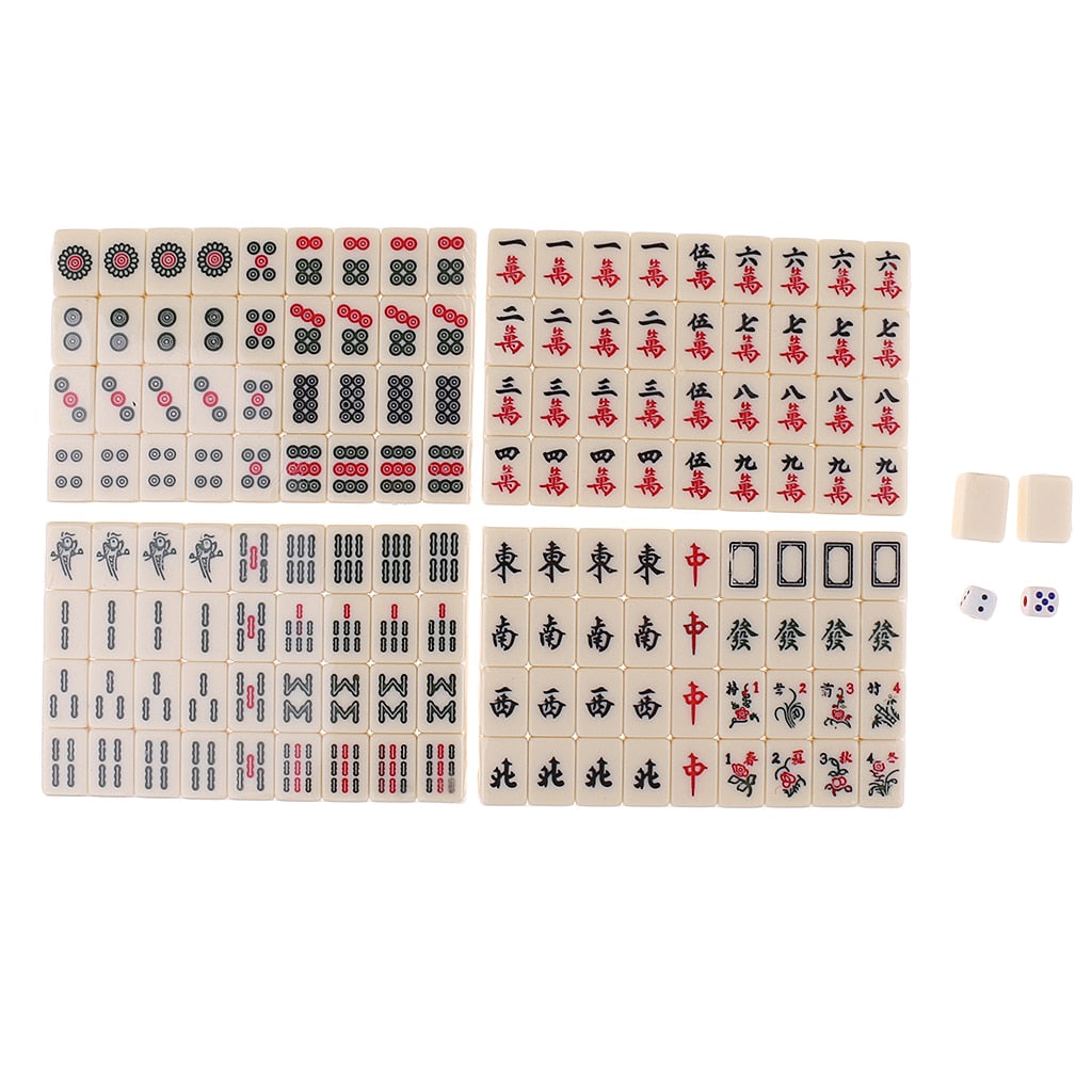 antique mahjong board game