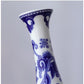 antique blue and white vase