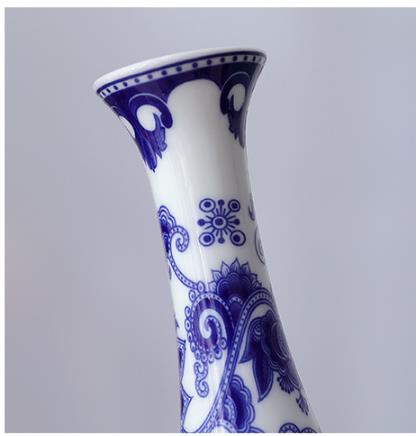 antique blue and white vase