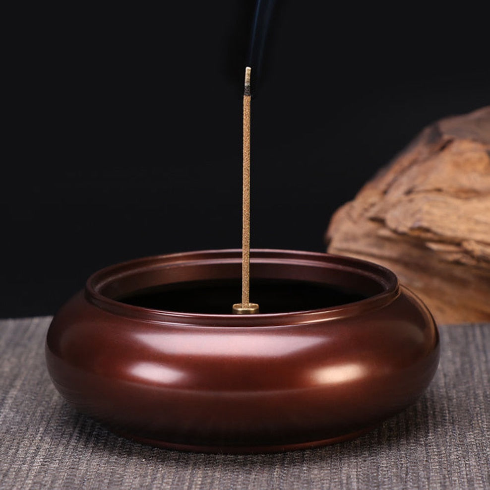 flat bottom incense burner