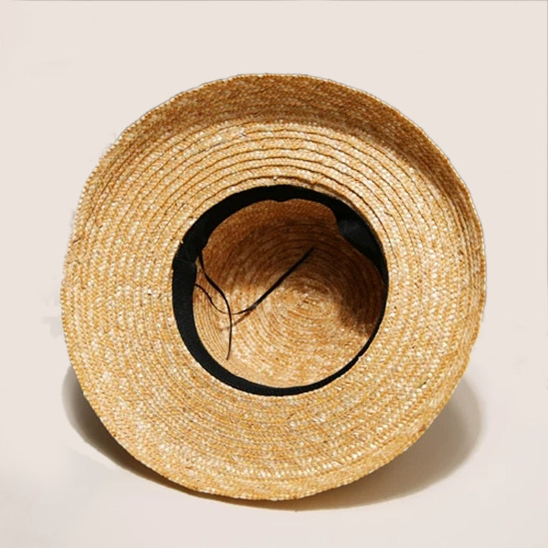 bowl straw hat