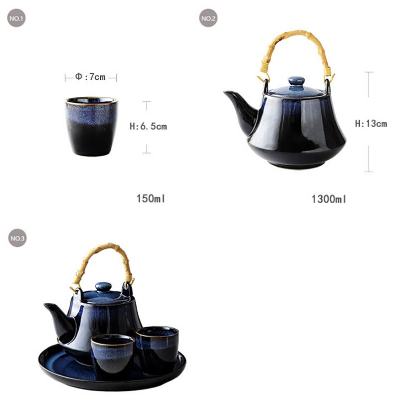 kiln glaze teaset size
