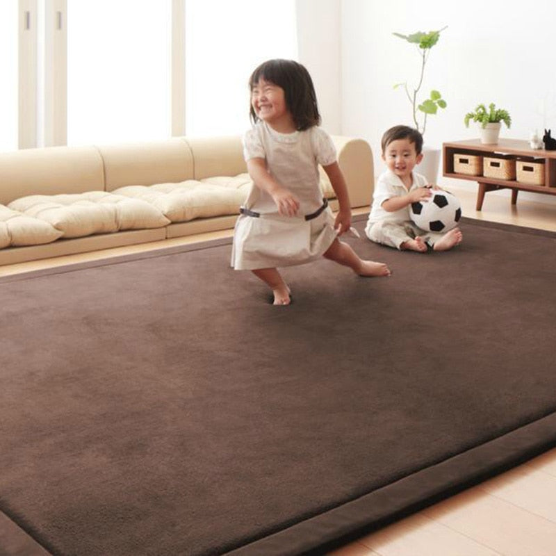 coral fleece mat