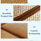 striped soft edge mat