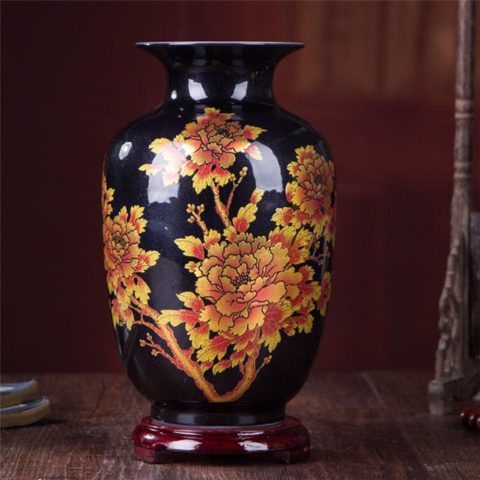 flower japanese vase
