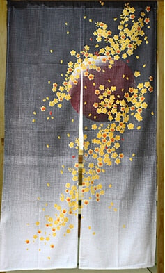 golden star curtain