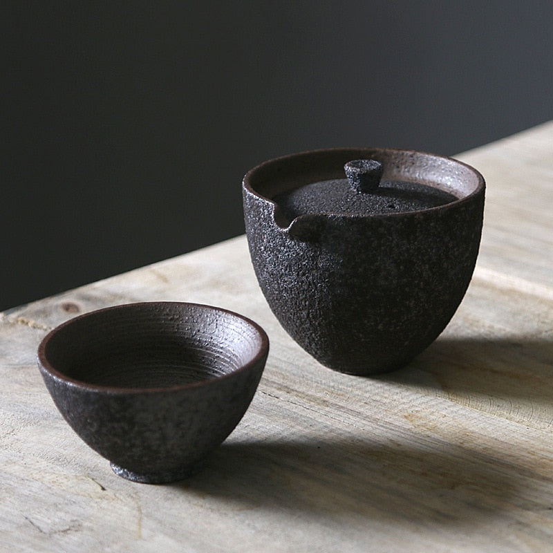 ceramic tea set