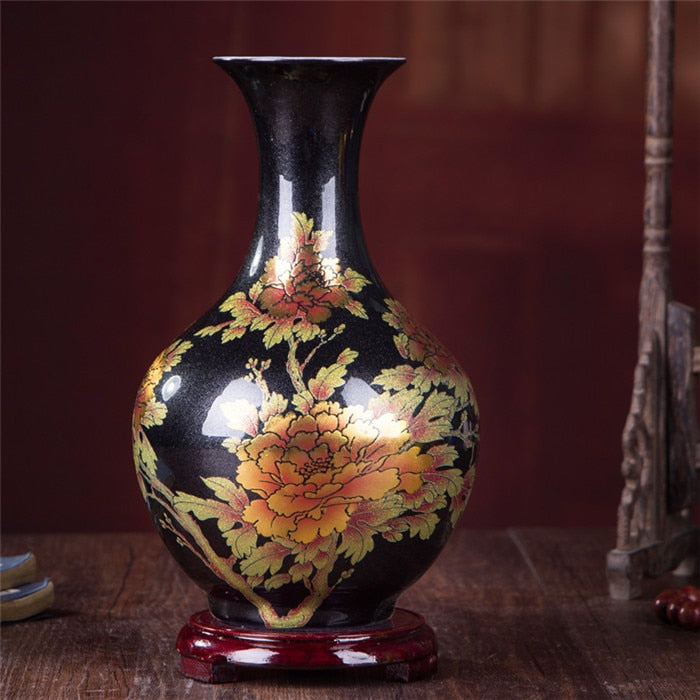 flower japanese vase