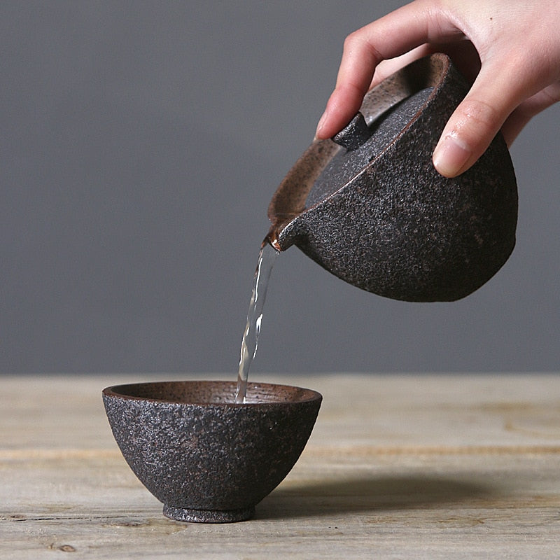 ceramic tea set