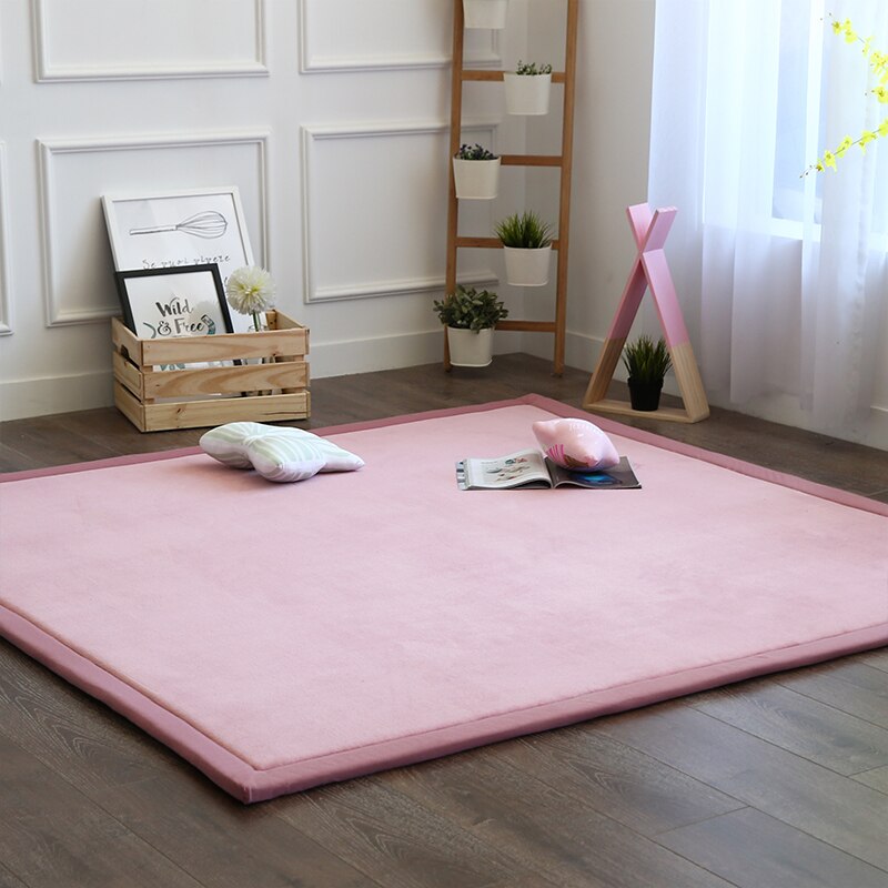 coral fleece mat