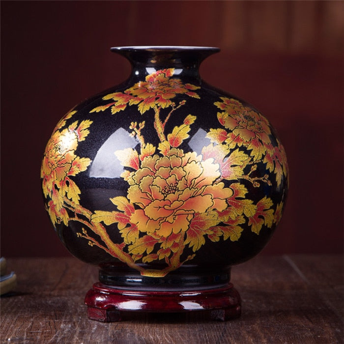 flower japanese vase