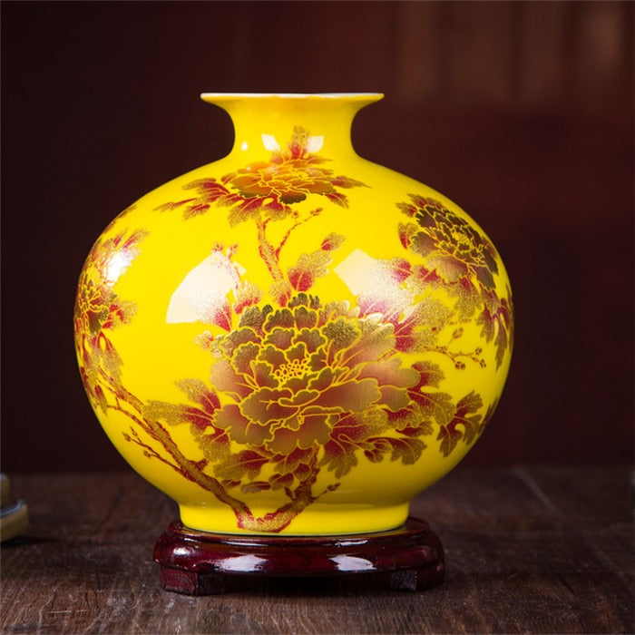 flower japanese vase