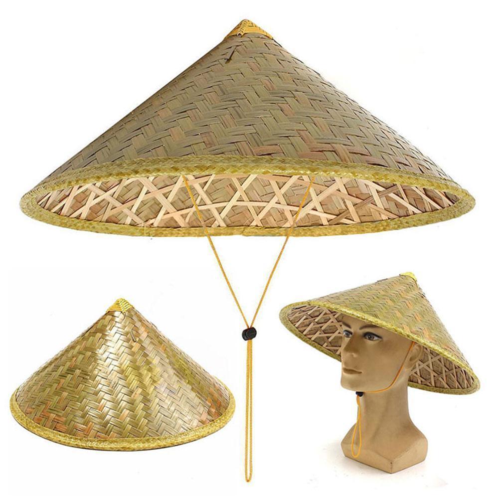 bamboo cone hat