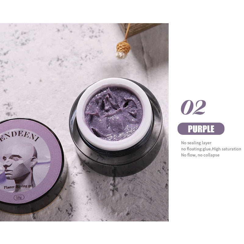 gypsum nail gel