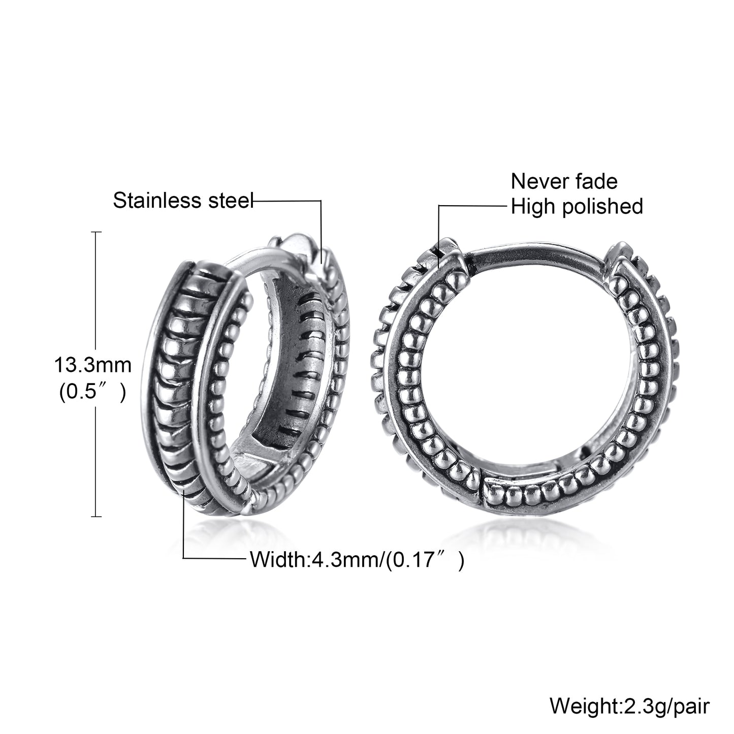 mens dragon earring
