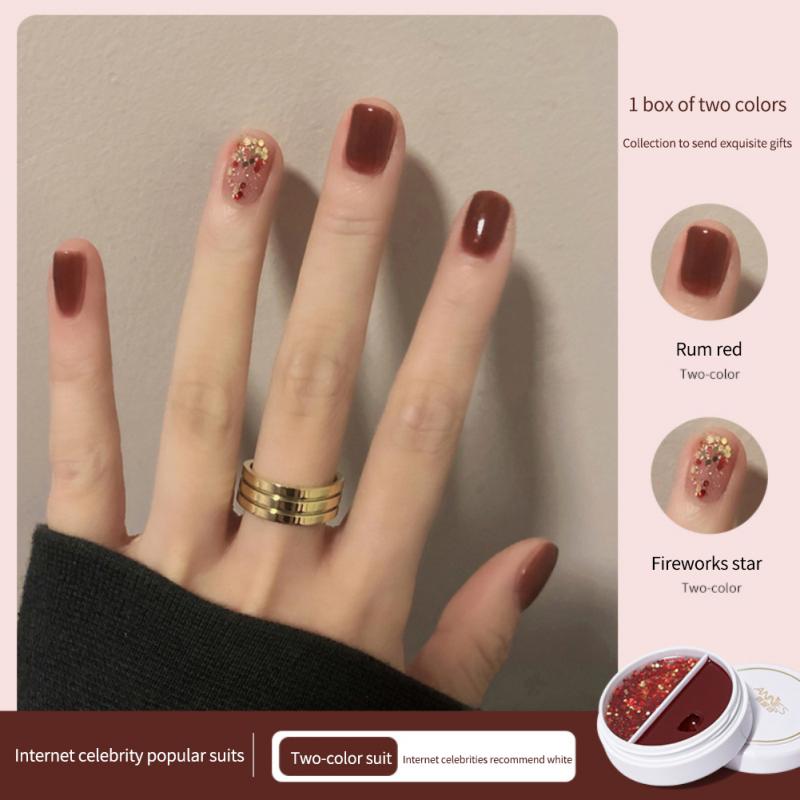 2 in 1 japanese nail glue