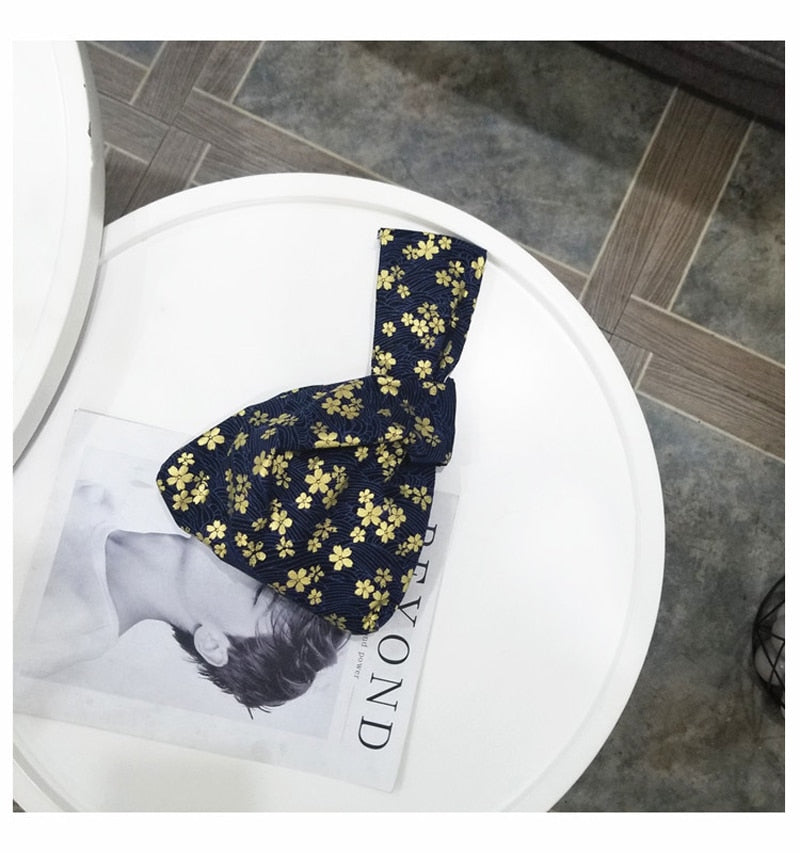 handle tote knot bag