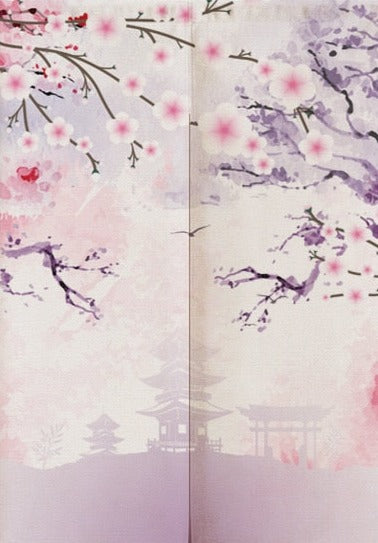 nature scene curtains