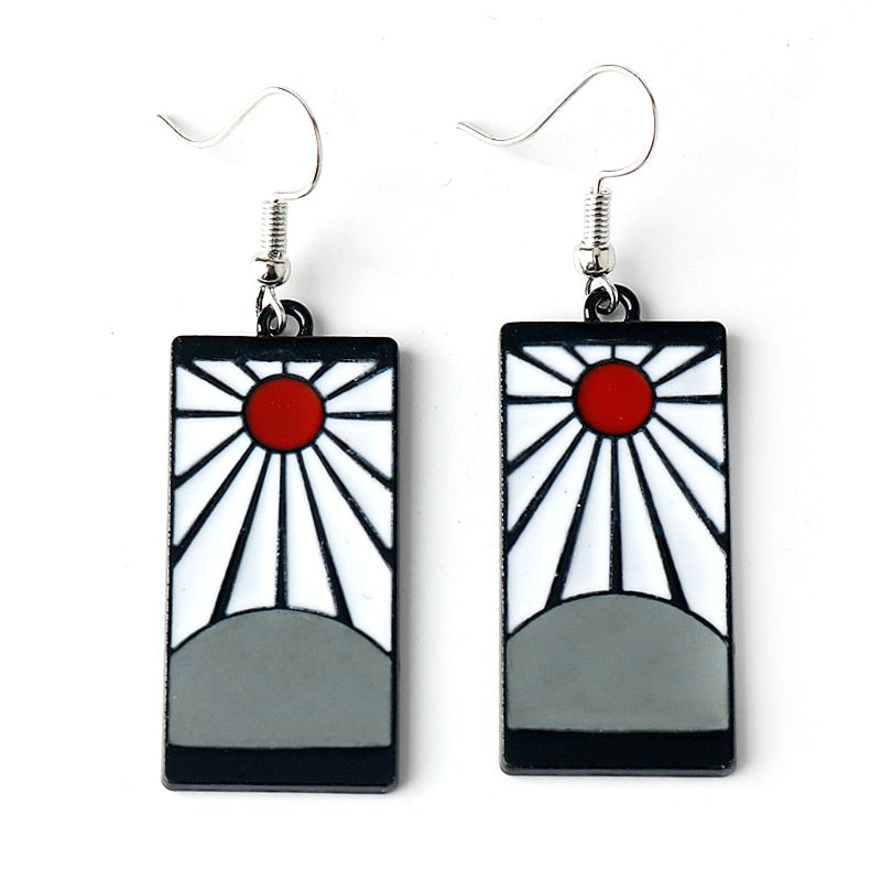 demon slayer earrings