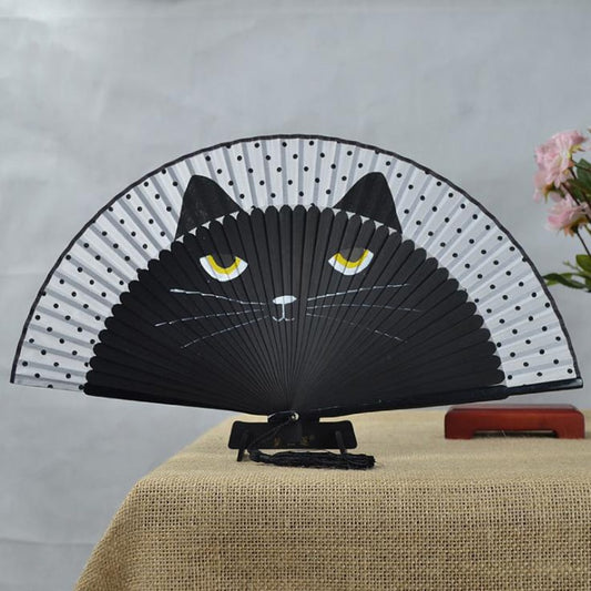 New Japanese Cat Cartoon Hand fans