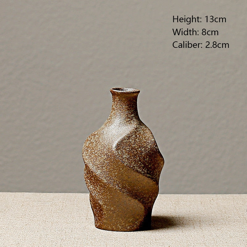 stoneware ceramic vase size