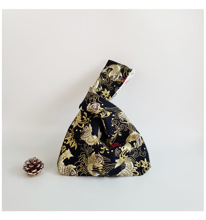 handle tote knot bag