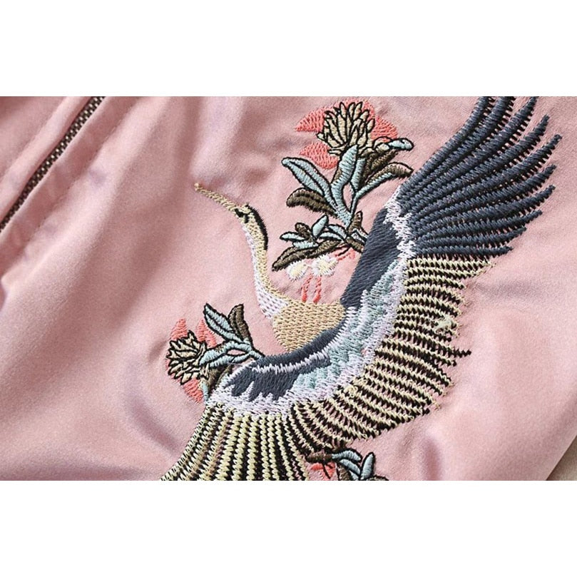 tiger roar bomber jacket