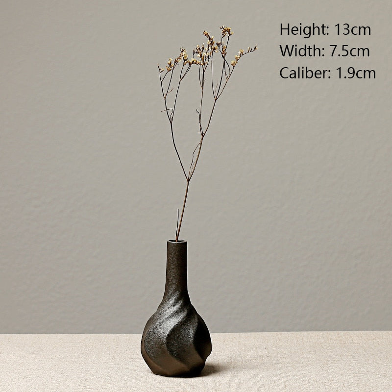 stoneware ceramic vase size