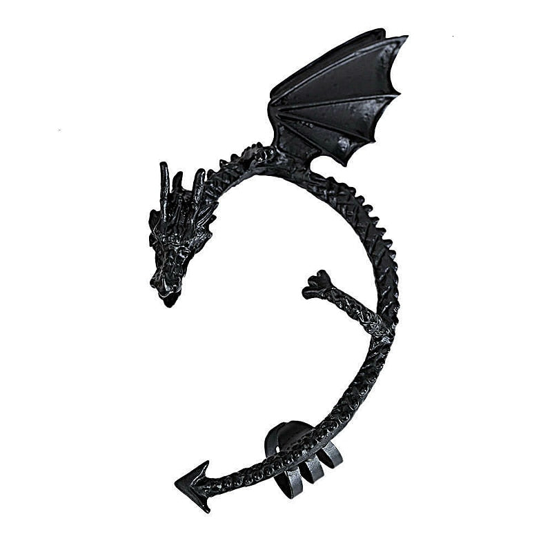 dragon japanese earrings